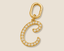 Alphabet C diamond Studded Charm