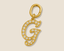 Alphabet G Diamond Studded Charm