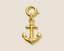 Anchor Diamond Charm