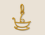 Cradle Gold Diamond Charm