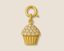 Cupcake Diamond Charm