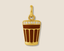 Cutting Chai Gold Charm