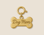 Dog Mom Gold Charm