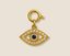Evil Eye Diamond Charm