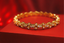 Front shot of twisted gold bangle with Natural  – modern elegance - Vansh Diamonds