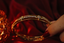 Side shot of timeless 18K gold diamond bangles – Vansh Diamonds