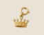 Golden Crown Charm