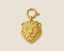 Leo Gold Diamond Charm