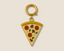 Pizza Gold Charm