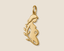Pregnant Mama Diamond Charm