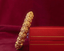 Front shot of handcrafted 22k Gold Kadda (bangle) with intricate gold designs