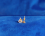 Earrings of diamond pendant set with a contemporary gold and diamond design - Vansh Diamonds