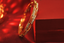 Zoom shot of eternity-style diamond bangle with continuous brilliance