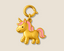 Unicorn Gold Charm