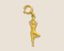 Yogini Gold Charm