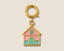 You Are My Home Gold Charm